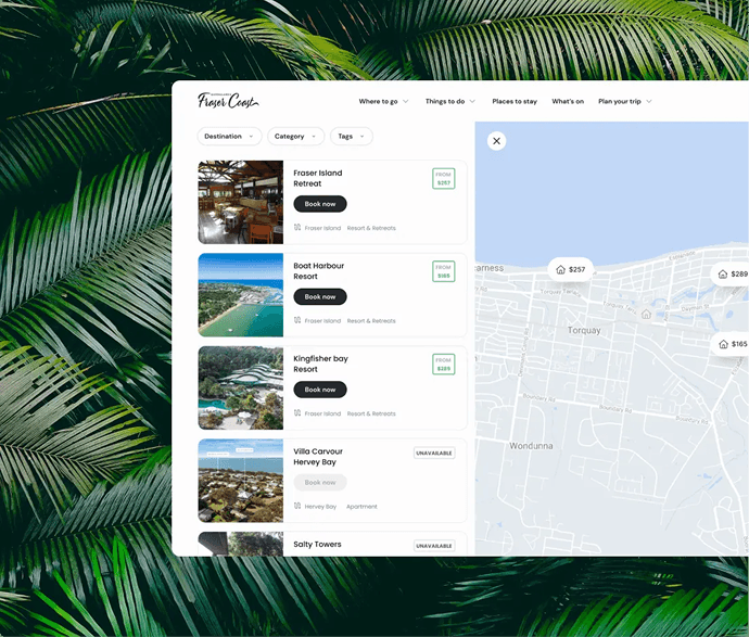 Providing a space for storage